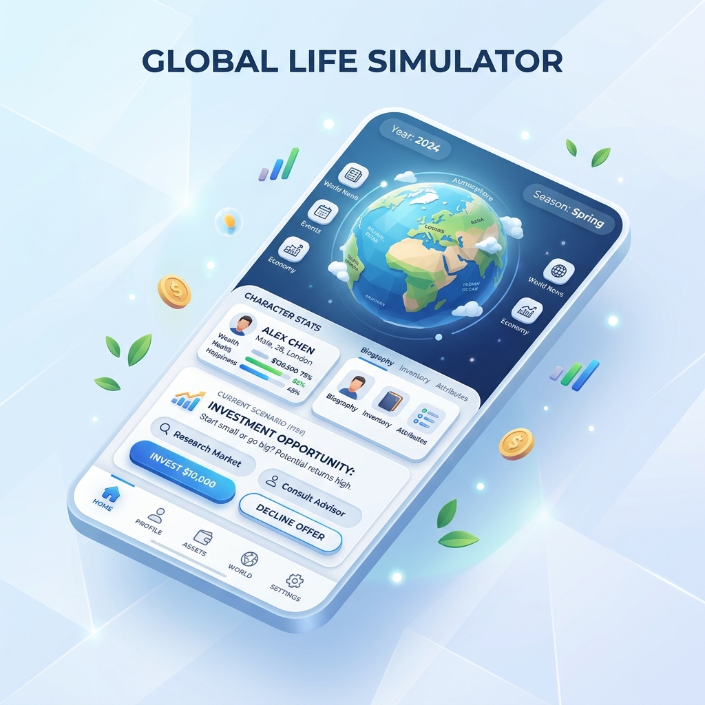 Global Life Simulator oyun görseli